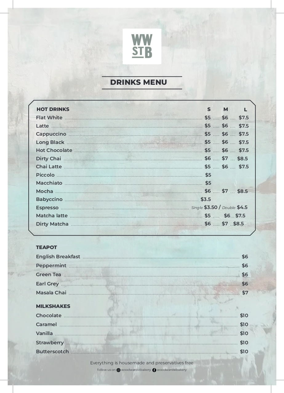 Drinks Menu 01
